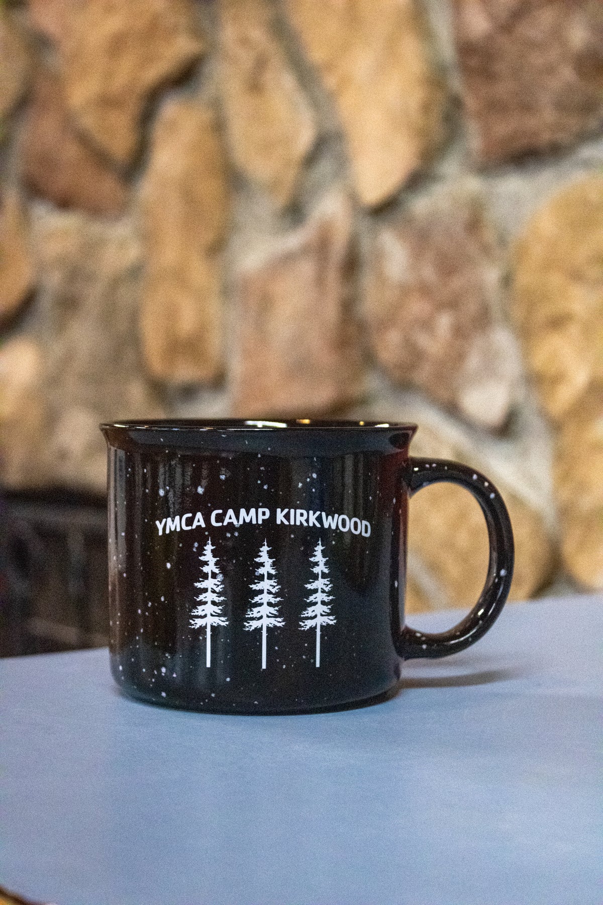 Camp Kirkwood Black Mug