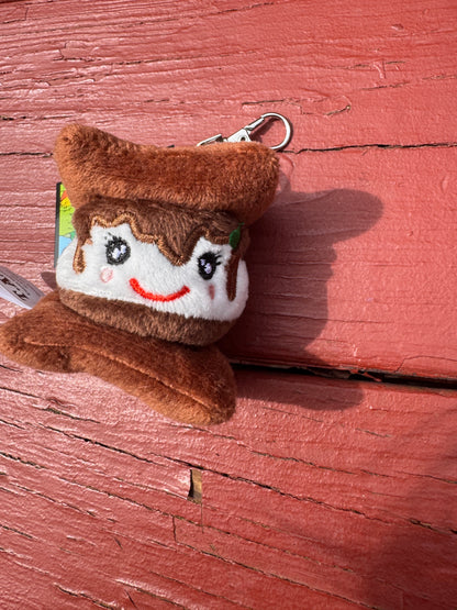 NEW! Plush Camp Themed Keychains
