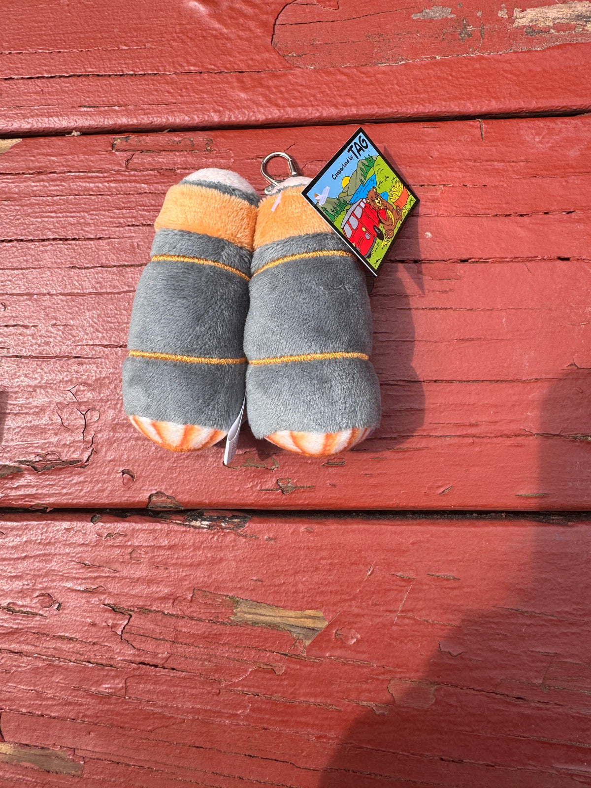 NEW! Plush Camp Themed Keychains