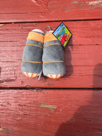 NEW! Plush Camp Themed Keychains