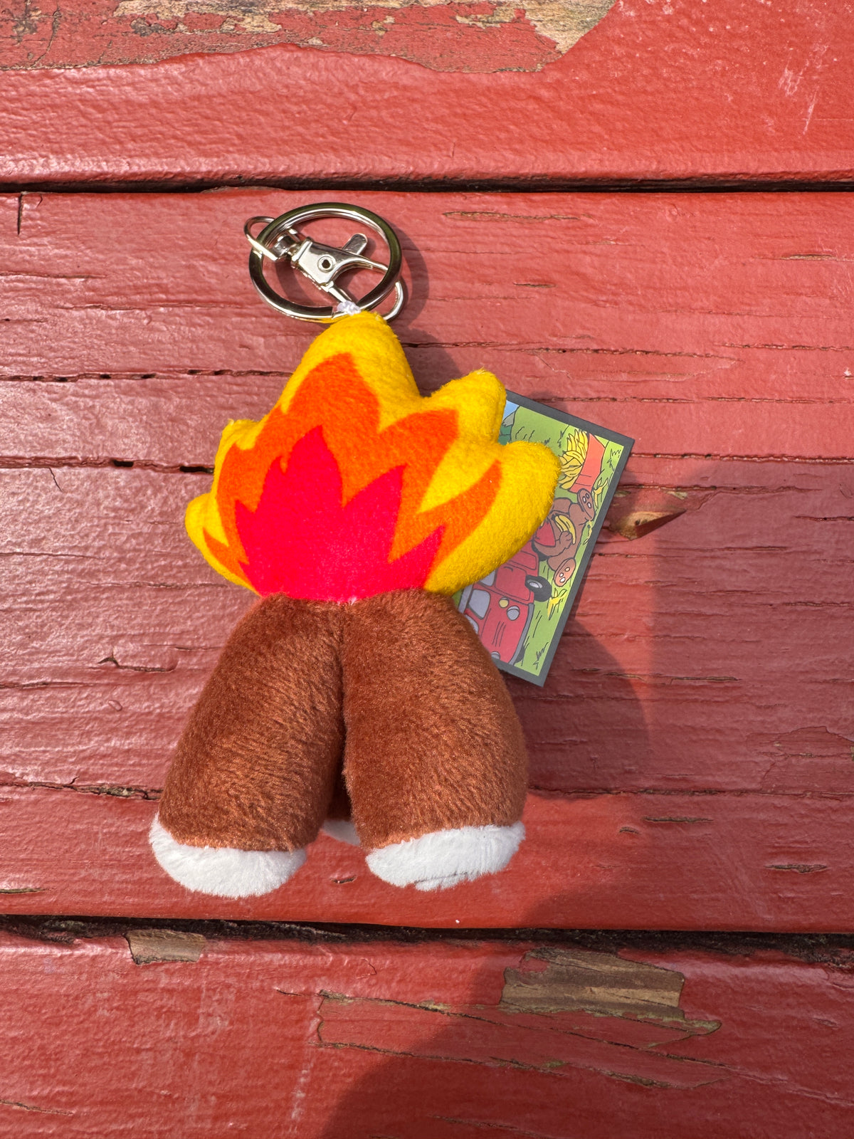 NEW! Plush Camp Themed Keychains