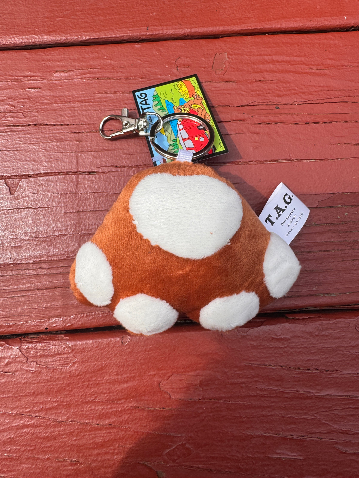NEW! Plush Camp Themed Keychains