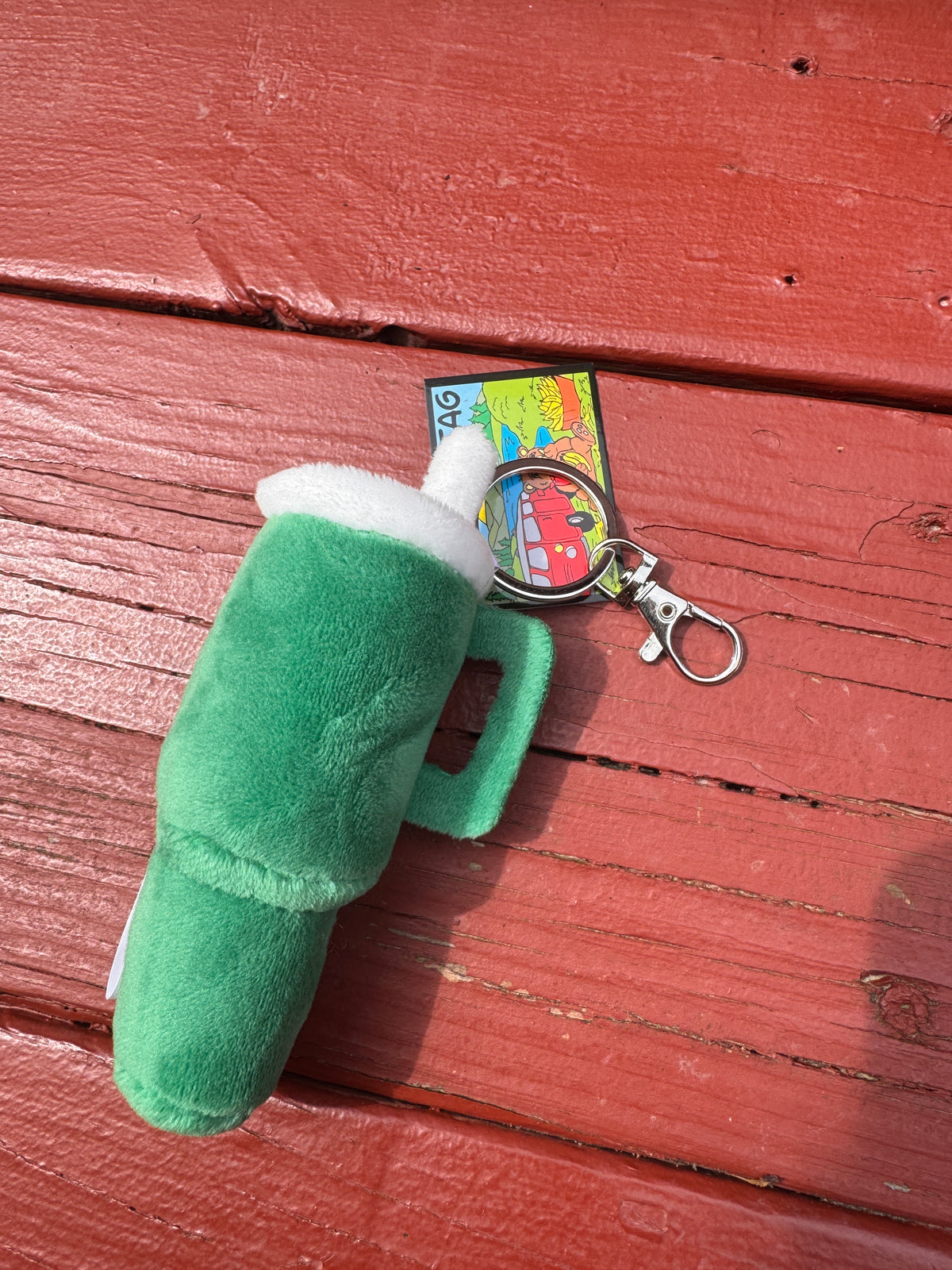 NEW! Plush Camp Themed Keychains
