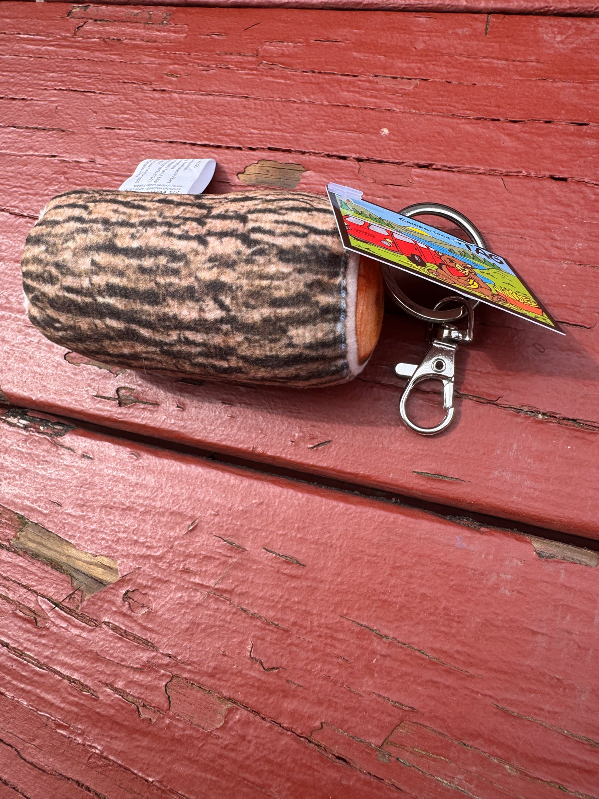 NEW! Plush Camp Themed Keychains