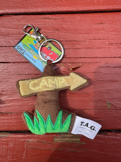 NEW! Plush Camp Themed Keychains