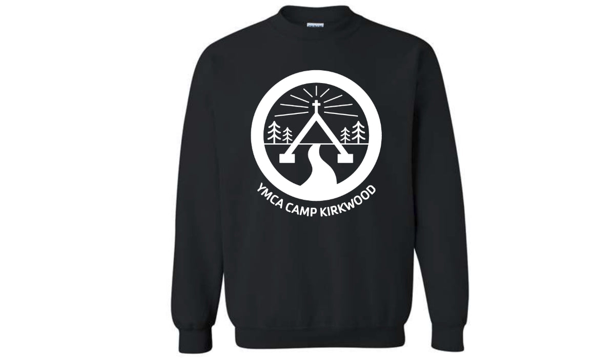YMCA Camp Kirkwood Black Sweatshirt (Adult Size Only)
